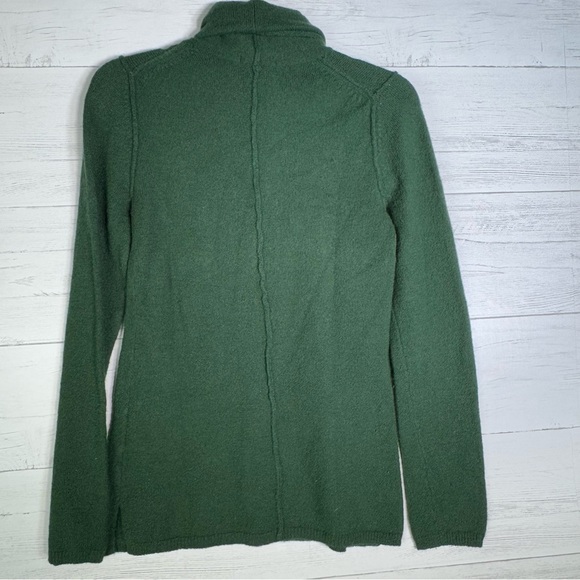Vintage 90s GAP Womens Roll Neck Tunic Sweater Women’s Medium Dark Green - Picture 5 of 6